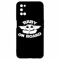 Чехол для Oppo A52/A72/A92 Baby on board yoda - PrintSalon