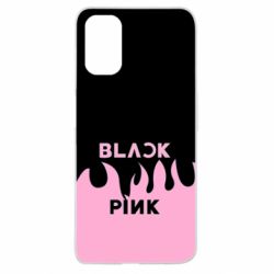 Чехол для Oppo A52/A72/A92 Blackpink pink fire-PrintSalon Чехол для Oppo A52/A72/A92 Blackpink pink fire