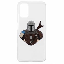 Чехол для Oppo A52/A72/A92 Bust of Mandalorian - PrintSalon