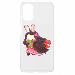 Чехол для Oppo A52/A72/A92 Chibi Bunny Kamado Nezuko - PrintSalon