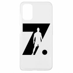 Чехол для Oppo A52/A72/A92 Cristiano Ronaldo Silhouette Art