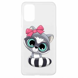 Чехол для Oppo A52/A72/A92 Cute raccoon - PrintSalon