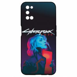 Чохол для Oppo A52 / A72 / A92Cyberpunk Girl Portrait - PrintSalon