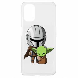 Чехол для Oppo A52/A72/A92 Din Djarin And The Child - PrintSalon
