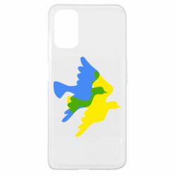 Чехол для Oppo A52/A72/A92 Dove flag of Ukraine - PrintSalon