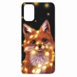 Чохол для Oppo A52 / A72 / A92Fox And Christmas Lights - PrintSalon