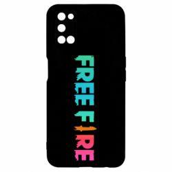 Чехол для Oppo A52/A72/A92 Free fire gradient logo - PrintSalon