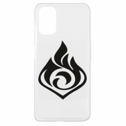 Чехол для Oppo A52/A72/A92 Genshin Impact Pyro - PrintSalon