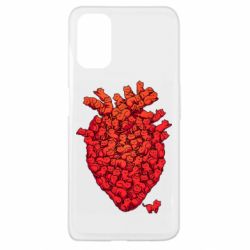 Чехол для Oppo A52/A72/A92 Heart of many cats - PrintSalon
