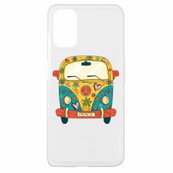 Чехол для Oppo A52/A72/A92 Hippie bus - PrintSalon