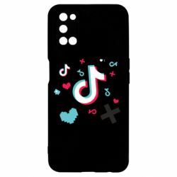 Чехол для Oppo A52/A72/A92 Icons TIK TOK - PrintSalon