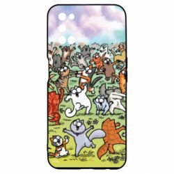 Чохол для Oppo A52 / A72 / A92Коти танцюють - PrintSalon