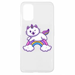 Чехол для Oppo A52/A72/A92 Котик-единорог - PrintSalon