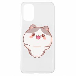 Чехол для Oppo A52/A72/A92 Котик обнимает тебя - PrintSalon