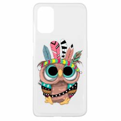 Чехол для Oppo A52/A72/A92 Little owl with feathers - PrintSalon