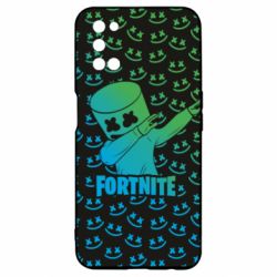 Чехол для Oppo A52/A72/A92 Marshmello Fortnite Dab Neon - PrintSalon