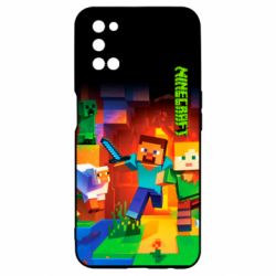 Чехол для Oppo A52/A72/A92 Майнкрафт - PrintSalon