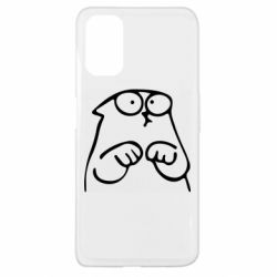 Чехол для Oppo A52/A72/A92 Милый Кот Саймона - PrintSalon