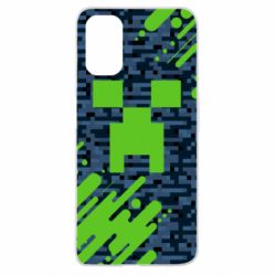 Чехол для Oppo A52/A72/A92 Minecraft Creeper - PrintSalon