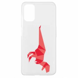 Чехол для Oppo A52/A72/A92 Origami dinosaur - PrintSalon