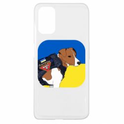 Чехол для Oppo A52/A72/A92 Патрон на фоне флага - PrintSalon