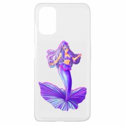 Чехол для Oppo A52/A72/A92 Purple Mermaid Barbie - PrintSalon