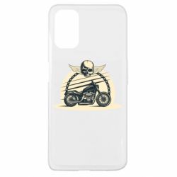 Чехол для Oppo A52/A72/A92 Skull and Bike - PrintSalon