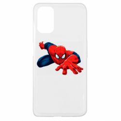 Чехол для Oppo A52/A72/A92 Spiderman and jump - PrintSalon