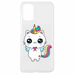 Чехол для Oppo A52/A72/A92 The cat is unicorn - PrintSalon