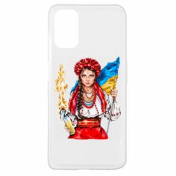 Чохол для Oppo A52 / A72 / A92Українська дівчина у вінку