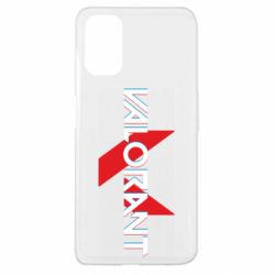 Чехол для Oppo A52/A72/A92 Valorant glitsh logo - PrintSalon