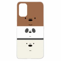Чехол для Oppo A52/A72/A92 We bare bears ice cream