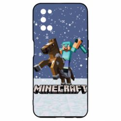 Чохол для Oppo A52 / A72 / A92Зимовий Майнкрафт - PrintSalon