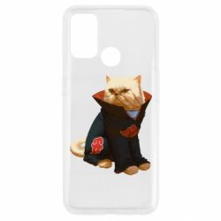 Чехол для Oppo A53/A32/A33 Akatsuki angry cat - PrintSalon