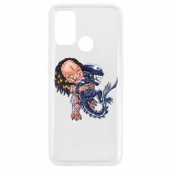 Чехол для Oppo A53/A32/A33 Alien vs Predator