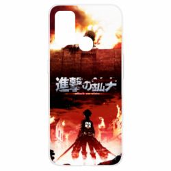 Чехол для Oppo A53/A32/A33 Attack of the Titans - PrintSalon