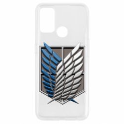 Чехол для Oppo A53/A32/A33 Attack Titan Survey Corps Logo 3D - PrintSalon