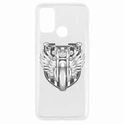 Чехол для Oppo A53/A32/A33 Bike Shield Art - PrintSalon