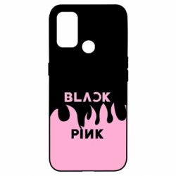 Чехол для Oppo A53/A32/A33 Blackpink pink fire - PrintSalon