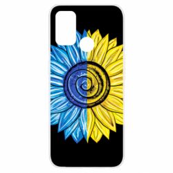 Чехол для Oppo A53/A32/A33 Большой подсолнух Украина - PrintSalon