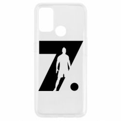 Чехол для Oppo A53/A32/A33 Cristiano Ronaldo Silhouette Art