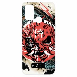 Чехол для Oppo A53/A32/A33 Cyberpunk 2077 Dragon