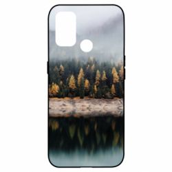 Чехол для Oppo A53/A32/A33 Forest by the lake-PrintSalon Чехол для Oppo A53/A32/A33 Forest by the lake