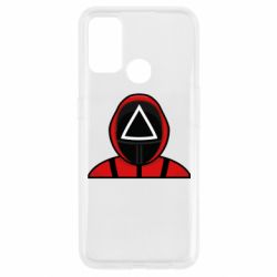 Чехол для Oppo A53/A32/A33 Игра в кальмара Soldier - PrintSalon