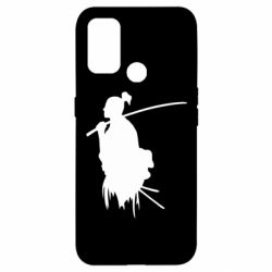 Чехол для Oppo A53/A32/A33 Ghost Of Tsushima Silhouette