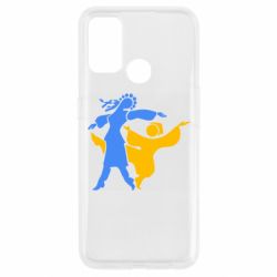 Чехол для Oppo A53/A32/A33 Гопак. Девушка и парень - PrintSalon