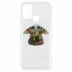 Чехол для Oppo A53/A32/A33 Grogu and Kermit - PrintSalon