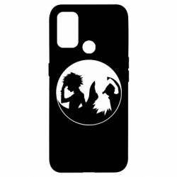 Чехол для Oppo A53/A32/A33 Гун и Киллуа Инь Янь - PrintSalon