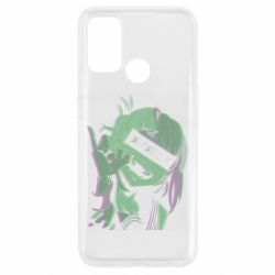 Чехол для Oppo A53/A32/A33 Himiko Toga glitch - PrintSalon