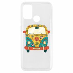 Чехол для Oppo A53/A32/A33 Hippie bus - PrintSalon